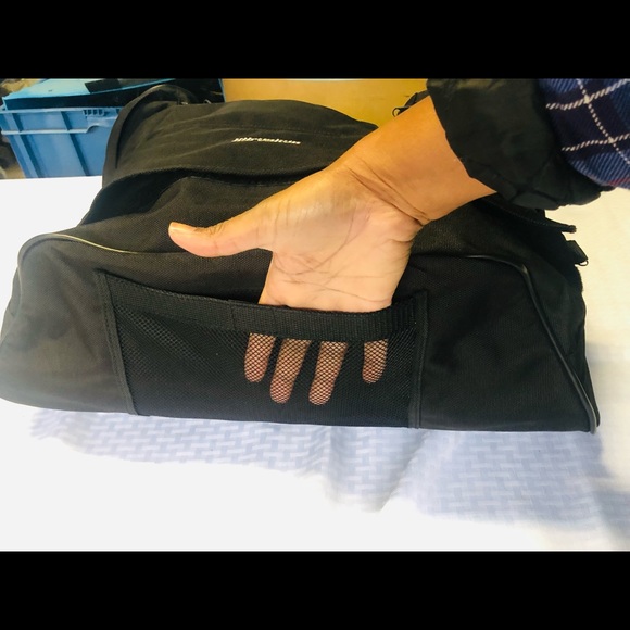 KURYAKYN Hitchhiker Black Luggage Trunk Rack Bag For Your Motorcycle - Picture 3 of 11